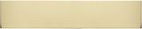 BRASS Accents A09P0630628MAG 6 x 30 Polished BrassAluminum Kick Plate Magnetic Mount