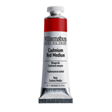 Williamsburg Artist Oil Colors by GOLDEN, Cadmium Red Medium, 37 ml tube, Professional Oil Paint, Opaque