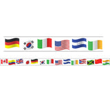 WORLD FLAGS THEME MAGNETIC BORDER
