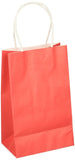 Elegant Red Cub Paper Bag Value Pack (8.5 x 5.25 x 3.5) 10 Pieces Perfect for Parties, Events, Gifts & More