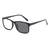HUIHUIKK Distance Oversize Myopia Glasses Everyday Use Mens Womens -0.50 Photochromic Nearsighted Glasses