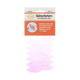 Colonial Needle CBT143 Sliding Markers for Measuring Tapes12/Pkg, Pink