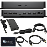 Dell Pro Smart Dock SD25 Bundle - 10Gbps, 3 Year Warranty, Supports Dual/Triple Monitors & 4K Displays with 180W Power Supply, A
