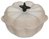 Le Creuset Petite Pumpkin Cocotte 12 Oz Meringue -Like New