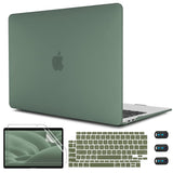 CISSOOK Midnight Green Case for MacBook Air 13inch 2021 20202018