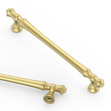 Asidrama 3768 10 Pack 6.3 Inch(160mm) Brushed Gold Kitchen Cabinet Handles, Cabinet Pulls Kitchen Cabinet Hardware for Cupboard