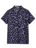 Dhruvi Trendz Mens Rayon Men'S Casual Shirt Regular Fit Western (Dt-Ms-6127_Purple_Xl)
