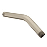 MOEN 123815BN Collection 8Inch Standard Shower Arm with 1/2Inch Universal Threads, 8 inch (Pack of 1), Brushed Nickel