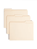 Smead File Folder, Reinforced 1/3Cut Tab, Letter Size, Manila, 100 Per Box (10434)