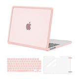MOSISO Compatible with MacBook Air 13 inch Case 2025 2024 2023 2022 M4 A3240 M3 A3113 M2 A2681,Anti-Cracking Heavy Duty TPU Bump