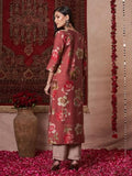 Anni Designer Women'S Rayon Blend Straight Printed Kurta With Pant (Kejri Maroon_M_Maroon_Medium),Maroon,M,Rayon Blend,Casual,