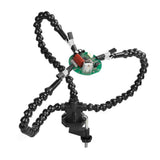 Helping Hands Soldering, Third Hand Soldering Tool PCB Holder Flexible Arms Helping Hands Crafts Jewelry Hobby Workshop Helping