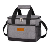 iknoe Insulated Lunch Bag, Foldable 8.5L Cooler Bag for Men & Women, Leakproof Thermal Design, Great for Office, Picnic, Travel,
