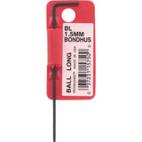1.5mm Ball End LWrench Tagged & Barcoded