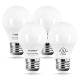 YukiHalu A15 LED Light Bulbs, 60W Equivalent, E26 Base, 2700K/3000K/5000k White, 7W 600 Lumens 120V, UL Listed, Ceiling Fan Ligh