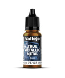 Vallejo - Arcane Gold Base | True Metallic Metal TMM | Acrylic Colors for Painting Metal Effects on Fantasy, Historical, and War