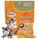 Exotic Nutrition Omega YUMS Fish Stick Treat for Sugar Gliders | All Natural & Made with Real Fish (1)
