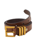Rai Sahab WomenS Brown Leather Formal Belt For Women Stylish Girl Slim Casual Office Wear Belt Ladies Fashion Belt For Jeans, D