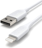Amazon Basics USB-A to Lightning ABS Charger Cable, MFi Certified Charger for Apple iPhone 14 13 12 11 X Xs Pro, Pro Max, Plus,