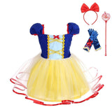 Dressy Daisy Princess Costumes Birthday Fancy Halloween Xmas Party Dresses Up for Baby Girls with Accessories Size 6-12 Months