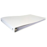 11x17 1 Round Ring, White Poly Binder (512680)