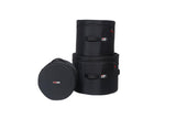 Gator Cases ICON Series Premium 3-Piece Bop Drum Set Bags; 18 x 14 BD, 12 x 8 TT, 14 x 14 FT; (GP-ICON-BOP)