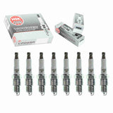 8 pc NGK V-Power Spark Plugs compatible with Ford F-250 5.0L 5.8L 6.6L 7.5L V8 1973-1996