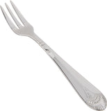 Winco Peacock Stainless-Steel Oyster Fork, Extra Heavyweight, 6.75 (12 Pack)