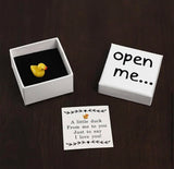 WARMINGO DE Duck Gift Box with I Love You Message | Cute Ring Box Surprise | Valentine, Anniversary & Birthday Gift for Couples