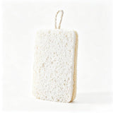 Wood Pulp Loofah Sponge, Double Sided Dish Scrubber Kitchen Cleaner