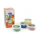 Green Toys Dough, Assorted 4-Pack - Multi-Color Creative Arts & Crafts Activity Kids Toy Set