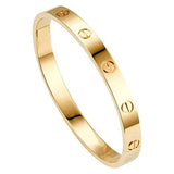 Jewels Galaxy Jewellery For Women Contemporary Gold Plated Love Bracelet (MYN-BNG-17179)-New Condition
