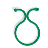 Enakshi 100Pcs Plant Twist Clip Ties Reusable Green Garden Clips For Securing Plants Large|Yard, Garden & Outdoor Living |Garden