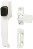 PrimeLine K 5116 White Push Button Latch with Tie Down (1 Set)