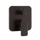 Pulse Showerspas 3007-Rivd-Mb Two Way Tru-Temp Pressure Balance 1/2 Rough-In Valve With Square Oil-Rubbed Bronze Trim Kit