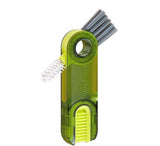 TAPAHPRIYAY 3 in 1 Cup Lid Gap Cleaning Brush, Bottle lid Cleaning Brush, Tiny Bottle Cup Lid Straw Cleaner Tools,Crevice Cleani