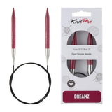 KnitPro Dreamz Fixed Circular Needles 32 (80cm) | US Size 13 (9mm)
