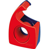 tesa Handabroller Easy Cut/57443-00001-00 rot/blau bis B19mmxL10m, 57443-00001-00