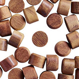 WidgetCo 1/2 Ipe Plugs, 100% Natural Ipe, Outdoor Ironwood Decking Plugs, Chamfer Bottom for Easy Install, Bulk Available (Qty 1