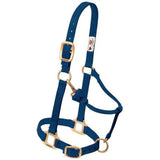 Weaver Leather Original Adjustable Nylon Horse Halter, Small Horse, French Blue