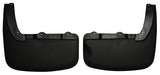 Husky Liners - Rear Mud Guards | 2010-2018 Dodge Ram 3500 w/Dual Rear Wheels & OE Flares, Rear Set - Black, 2 Pc. | 57191