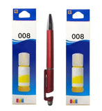 OG 008 Yellow T06G4 C13T06G498 Ink Bottle T008 T008 (Set of 2) for Selected Printer with 3in1 MultiFunction Creative Mobile Ph