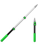 Bates- Extension Pole, 1.4 to 3 Ft Pole, Black & Green, Telescoping Pole, Extendable Pole, Telescopic Pole, Paint Pole, Paint Ro