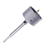 95mm / 3-3/4inch Concrete Hole Saw with 220mm(8.66 inch) SDS Plus Shank Connecting Rod Cement Hole Saw for Cement Brick Concrete