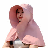 Manthan Pink Sun Hats For Women Stylish Bucket Hat For Everyday Wear And Outdoor Protection Summer Beach Visor Cap