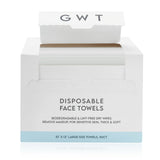 GWT Disposable Face Towels,10 12 Face Towelette Disposable,Thicken Facial Towels for Women Sensitive Skin,Soft Makeup Remover D