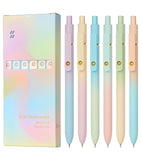 Ddaowanx Gel Pens, 0.7mm Quick Dry Fine Point Smooth Writing Pens, Cute Office School Supplies Gifts for Women (12 Pcs Gradient,