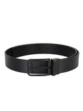 Calvin Klein Logo Patterend Black Classic Belt