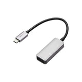 Amazon Basics Aluminium USB-C to DisplayPort Adapter (4K@60Hz), Thunderbolt 3 Compatible, Grey