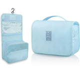 Noriq Be Unique Nylon Polyester Large Capacity Portable Travel Toiletry Bag With Hanging Hook Waterproof Cosmetic Case Makeup Po